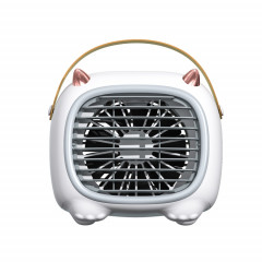 WK WT-F19 petit ventilateur de ventilateur de ventilateur de refroidissement de l'eau de monstre (blanc)