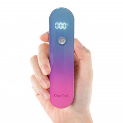 Clean Trust Portable UVC LED Light Stérilisateur Désinfection Stick Stick Lamp (Purple)