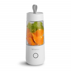 Vitamer USB Mini Portable Juicer Juice Blender Citron Fruit Pressers Alésoirs Bouteille (Blanc)