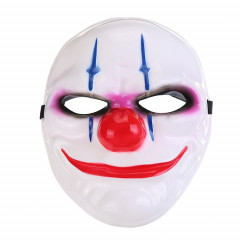 Masque d'Halloween PVC Masque à Motif de Clown