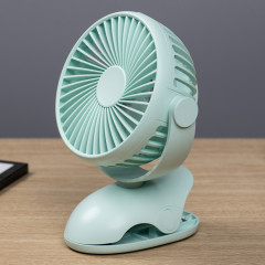 OCUBE D603 4W USB avec ventilateur de bureau, ventilateur à pince, avec commande à 4 vitesses (vert)