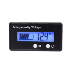 H6133 12V-84V-acide-acide-acide Testeur de tension de la batterie pour pourcentage Moniteur d'état de la batterie au lithium (lumière bleue)