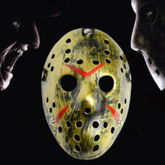 Masque de Jason épaissi cool Halloween Party (or)