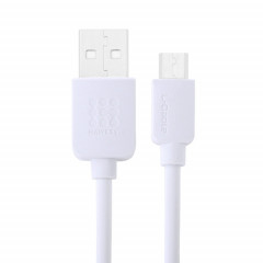 Micro USB à haute vitesse Haweel 3M au câble de charge de la synchronisation de données USB sur USB, Pour Samsung, Xiaomi, Huawei, LG, HTC, les appareils avec Port USB micro (blanc)