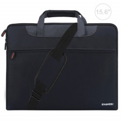 HAWEEL 15,6 pouces Sac à bandoulière ordinateur portable à glissière épaule, pour Macbook, Samsung, Lenovo, Sony, DELL Alienware, CHUWI, ASUS, HP, 15,6 pouces et ci-dessous Ordinateurs portables (Noir)