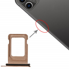 Plateau de la carte SIM pour iPhone 11 Pro / 11 Pro Max (or)