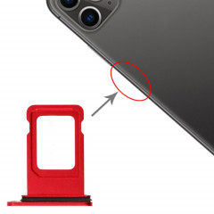 Plateau de la carte SIM pour iPhone 11 (rouge)