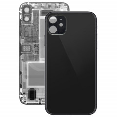 Cache arrière de la batterie en verre pour iPhone 11 (noir)