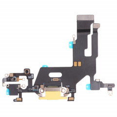 Port de chargement original Câble Flex pour iPhone 11 (Jaune)