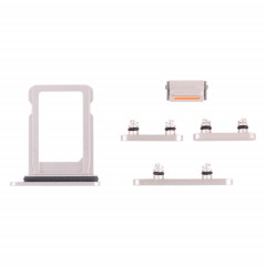 Plateau de carte SIM + touches latérales pour iPhone 13 (Starlight)