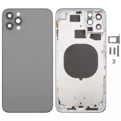 Coque arrière avec aspect imitation iP13 Pro Max pour iPhone 11 Pro Max (gris)