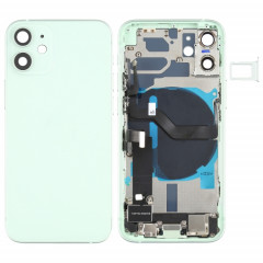 Ensemble de couvercle arrière de batterie (avec touches latérales et sonnerie de haut-parleur et moteur et objectif de caméra et plateau de carte et bouton d'alimentation + bouton de volume + port de charge et module