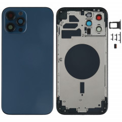 Couvercle de boîtier arrière avec plateau de carte SIM et lentilles de la caméra pour iPhone 12 Pro Max