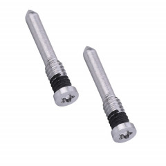 100 vis de port de charge PCS pour iPhone 12 Pro Max (argent)