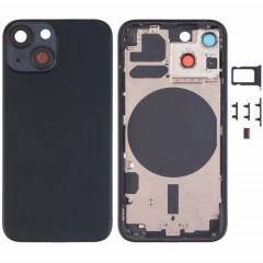 Couvercle de boîtier arrière avec plateau de carte SIM et clés de latération et objectif de caméra pour iPhone 13 mini