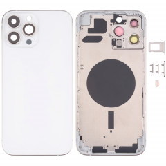 Couvercle de boîtier arrière avec plateau de carte SIM et lentille de la caméra pour iPhone 13 Pro Max