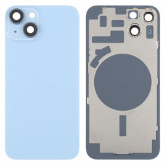 Coque arrière pour iPhone 14 avec objectif d'appareil photo (bleu)