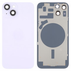 Coque arrière pour iPhone 14 avec objectif d'appareil photo (violet)