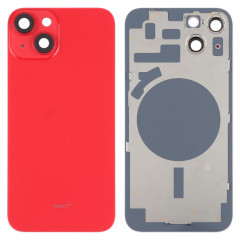 Coque arrière pour iPhone 14 avec objectif d'appareil photo (rouge)
