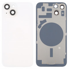 Coque arrière pour iPhone 14 avec objectif d'appareil photo (blanc)