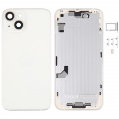 Pour coque arrière de batterie iPhone 14 avec cadre central/touches latérales