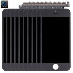 10 PCS iPartsAcheter 4 en 1 pour iPhone 5 (caméra frontale + LCD + cadre + pavé tactile) Assembleur de numériseur (noir)