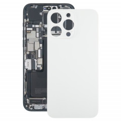 Pour iPhone 15 Pro Couvercle arrière de la batterie en verre (Blanc)