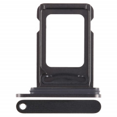 Pour iPhone 15 Pro SIM + Plateau pour carte SIM (Noir)