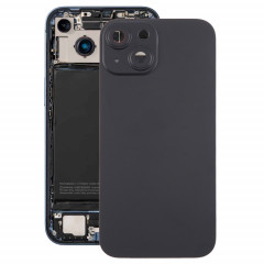 Pour iPhone 15 Plus Couvercle arrière de batterie en verre avec couvercle d'objectif d'appareil photo