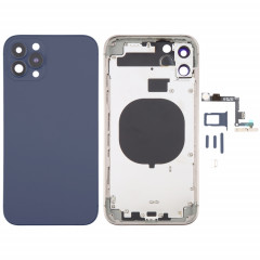 Coque arrière avec aspect imitation iP15 Pro pour iPhone 11 (bleu)