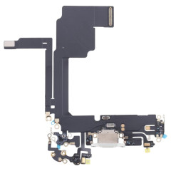 Câble flexible pour port de charge pour iPhone 15 Pro (blanc)