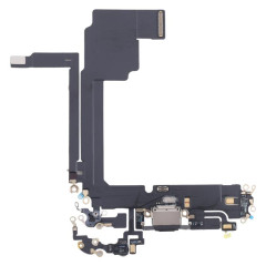 Câble flexible de port de charge pour iPhone 15 Pro Max (noir)