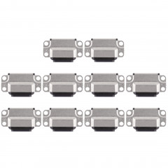 Connecteur de port de charge 10 PCS pour iPad Air 2 (noir)