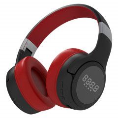 ZEALOT B28 Bandeau pliant Casque de musique stéréo Bluetooth avec écran (rouge)