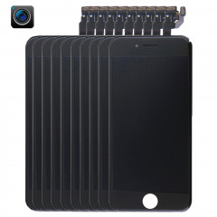 10 PCS iPartsAcheter 4 en 1 pour iPhone 6 (Caméra avant + LCD + Cadre + Touch Pad) Digitizer Assemblée (Noir)