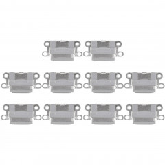 10 PCS Connecteur de Port de Charge pour iPhone 6 / 6S (Gris)