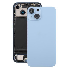 Coque arrière de batterie avec cadre central pour iPhone 14 (version UE) (bleu)