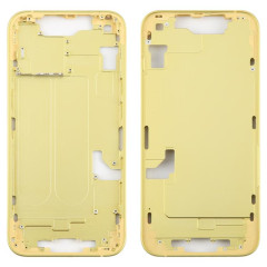 Cadre central pour iPhone 14 (jaune)