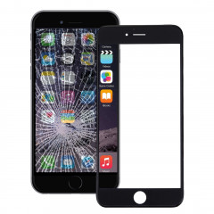 iPartsAcheter pour iPhone 6 Plus Lentille extérieure en verre avec écran frontal Cadre LCD et OCA Optically Clear Adhesive (Noir)