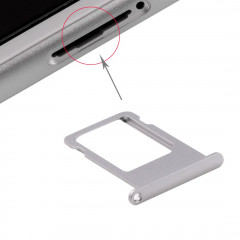 iPartsBuy pour le plateau de carte d'iPhone 6s (gris)