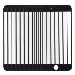 10 PCS iPartsAcheter pour l'écran de verre externe de l'écran avant de l'iPhone 6s (noir)