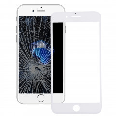iPartsAcheter 2 en 1 pour iPhone 7 (Lentille extérieure originale en verre d'écran avant + cadre d'origine) (Blanc)