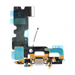 iPartsBuy pour iPhone 7 Port de charge + Câble Flex Audio (Gris)