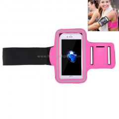 Brassard de sport avec poche à clé, pour iPhone 8 et 7 Brassard de sport avec poche à clé (magenta)