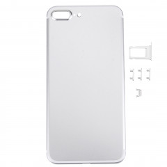 iPartsAcheter 5 en 1 pour iPhone 7 Plus (couverture arrière + porte-cartes + touche de contrôle du volume + bouton d'alimentation + touche de vibreur interrupteur muet) couvercle du boîtier Assemblée complète
