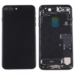 iPartsAcheter pour iPhone 7 Plus Batterie couvercle arrière avec bac à cartes (Jet Black)