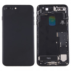 iPartsAcheter pour iPhone 7 Plus Batterie couvercle arrière avec bac à cartes (Noir)