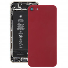 Couverture arrière avec adhésif pour iPhone 8 (rouge)