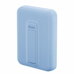 Benks MP09 6000mAh 5W Mini Banque d'alimentation magnétique Magsafe avec support (Bleu)