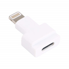 Adaptateur trapézoïdien mâle à 8 broches à 8 broches (blanc)